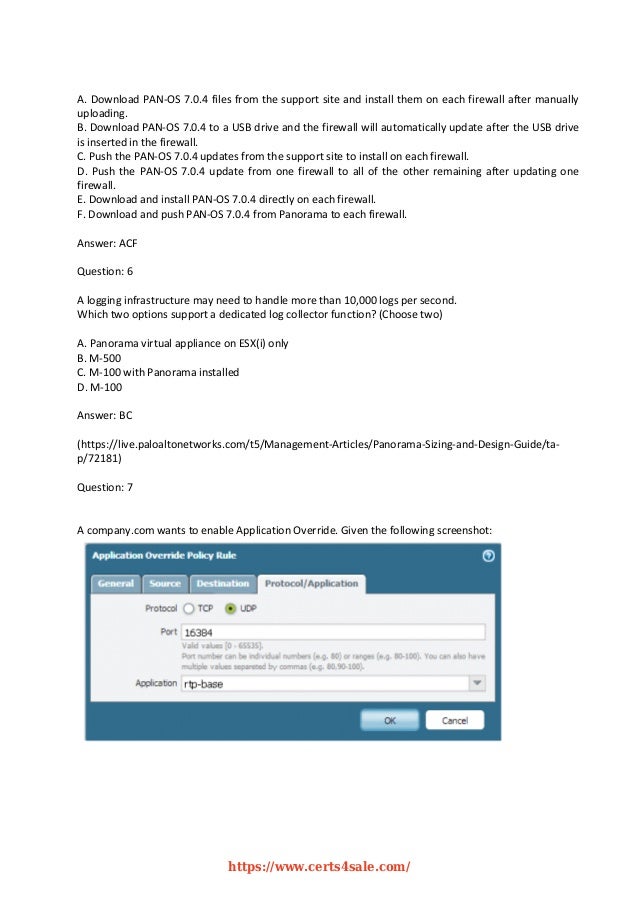 PCNSE Prüfungs