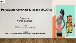 PCOD,PCOD problem,PCOD Treatment, PCOD symptoms | PPTX