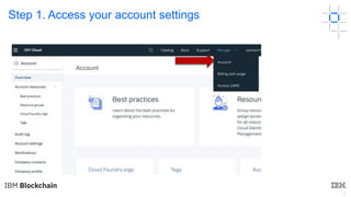 2
Step 1. Access your account settings
 