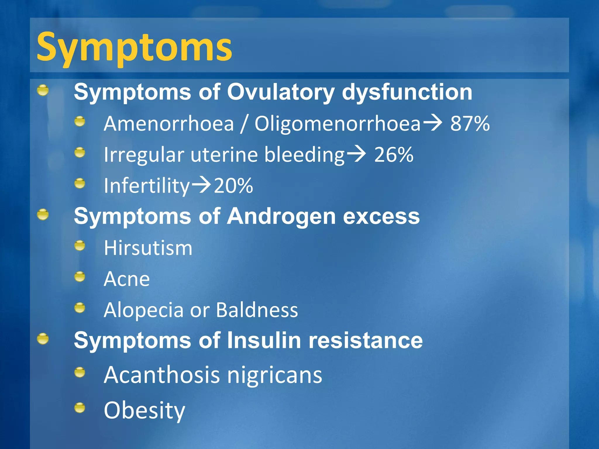 PCOD (Polycystic Ovarian Disease) | PPT