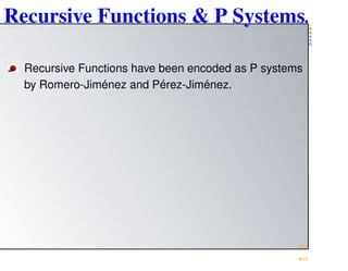 Computing with P systems | PDF