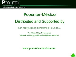 Pcounter Overview Sp