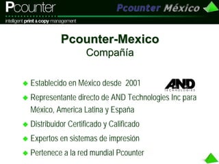Pcounter Overview Sp