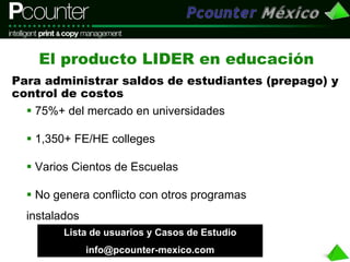 Pcounter Overview Sp