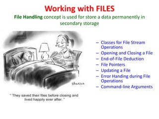 File Storage Concept Programming Programming in C++ and Data Strucutres | PPTX