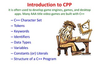 Programming in C++ and Data Strucutres | PPT