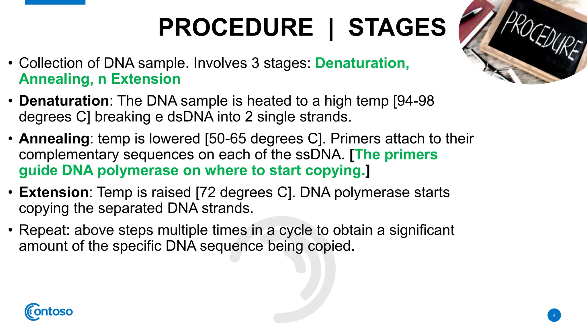 Polymerase chain reaction in Biochemistry | PPT