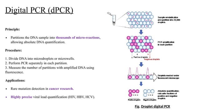 PCR(Polymerase chain reaction) and its types | PPTX