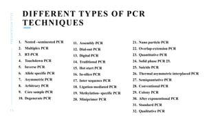 Core Sample Pcr PCR (Polymerase Chain Reaction) .pptx