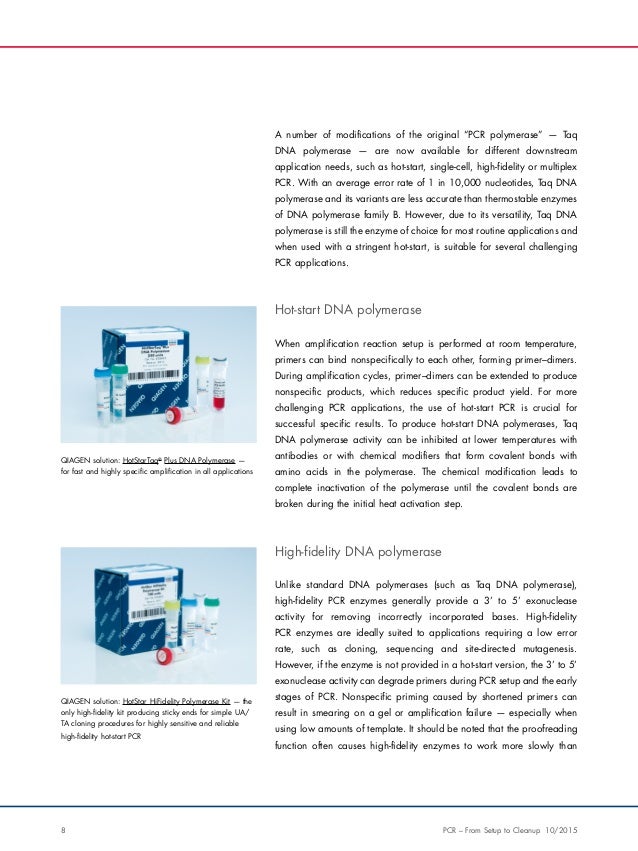 PCR From Setup to Cleanup A Beginner`s Guide with Useful Tips and