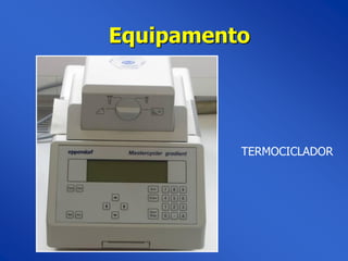 Equipamento




          TERMOCICLADOR
 