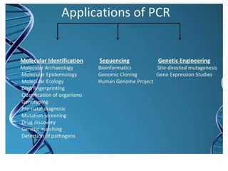 PCR and Primer design.pptx which helps many students | PPTX
