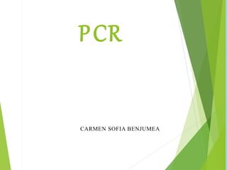 PCR
CARMEN SOFIA BENJUMEA1
 