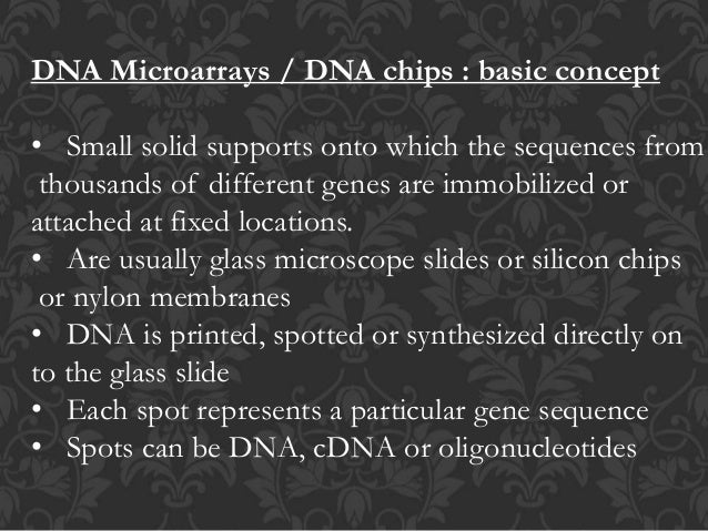 pcr dna microarray