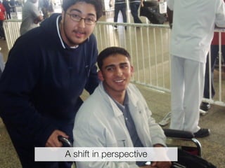 A shift in perspective
 