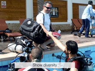 Show diversity
 