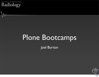 U N I V E R S I T Y O F WA S H I N G TO N


Radiology




                                            Plone Bootcamps
    ...