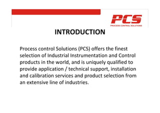 Process Control Solution Product Details | PDF