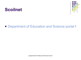 Scoilnet Department of Education and Science portal for primary and secondary level 