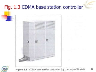 15
Fig. 1.3 CDMA base station controller
 