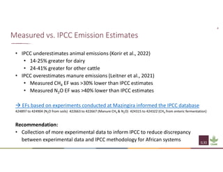 Mitigation and adaptation in Climate-Smart Livestock Systems