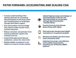 Policies and finance to scale-up Climate-Smart Livestock Systems