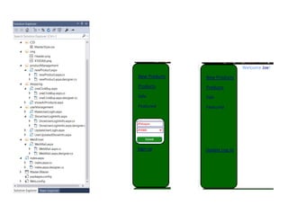 Programmed By: Christopher Singleton ASP.Net, HTML, C# Date: 06/14/2016
User (Logged-In)User (Not Logged-In)
Purpose: Create an ASP.Net application web page
***User can Log-In (Update Log-In)
***User can create products.
***User can send purchase emails.
Note: Display of information during process.
Page 1
 