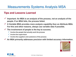Msa Process Example Advanced Product Quality Planning (APQP) and Production Part Approval ...