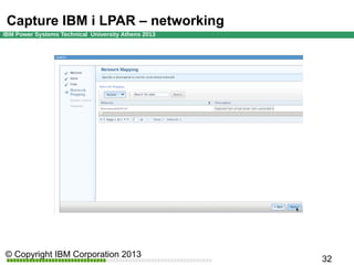 Capture IBM i LPAR – networking

 