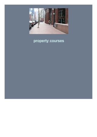 property courses

 