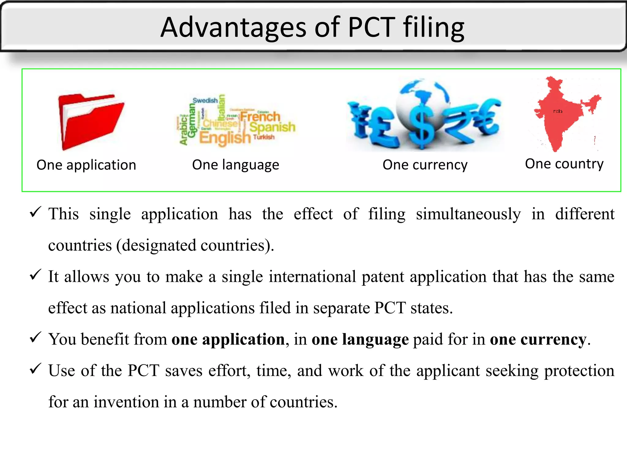 Pct Invention Application Example Patent Cooperation Treaty (PCT) drafting | PPTX