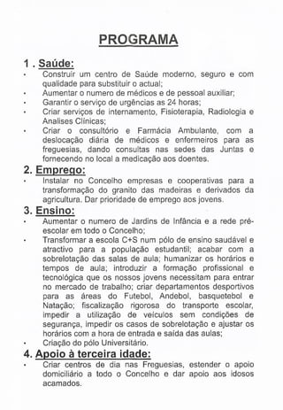PCTP-MRPP Manifesto Eleitoral 2009