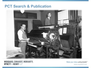 PCT Search & Publication
 