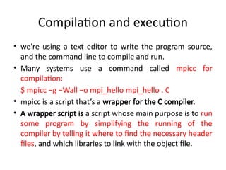 Comprehensive Guide to MPI Programming in Distributed Memory Systems | PPTX