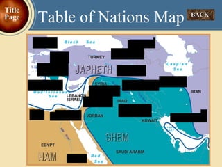Table of Nations Map BACK  Title Page 