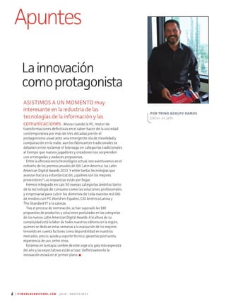 Pc world spain   julio agosto 2013