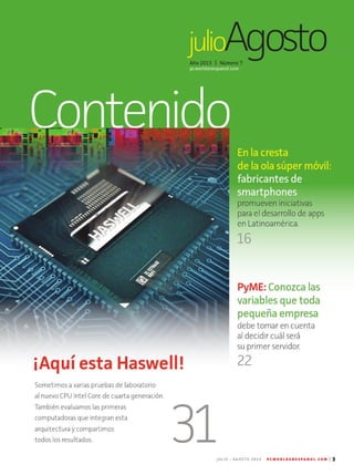 Pc world spain   julio agosto 2013