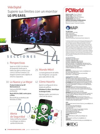 Pc world spain   julio agosto 2013