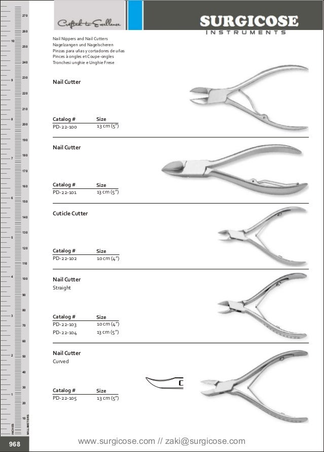 PODIATRY INSTRUMENTS [SURGICOSE]