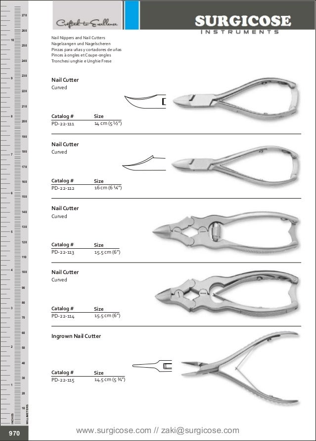 PODIATRY INSTRUMENTS [SURGICOSE]
