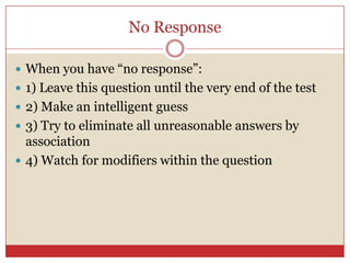 Remind yourself that you studied and that you know the material