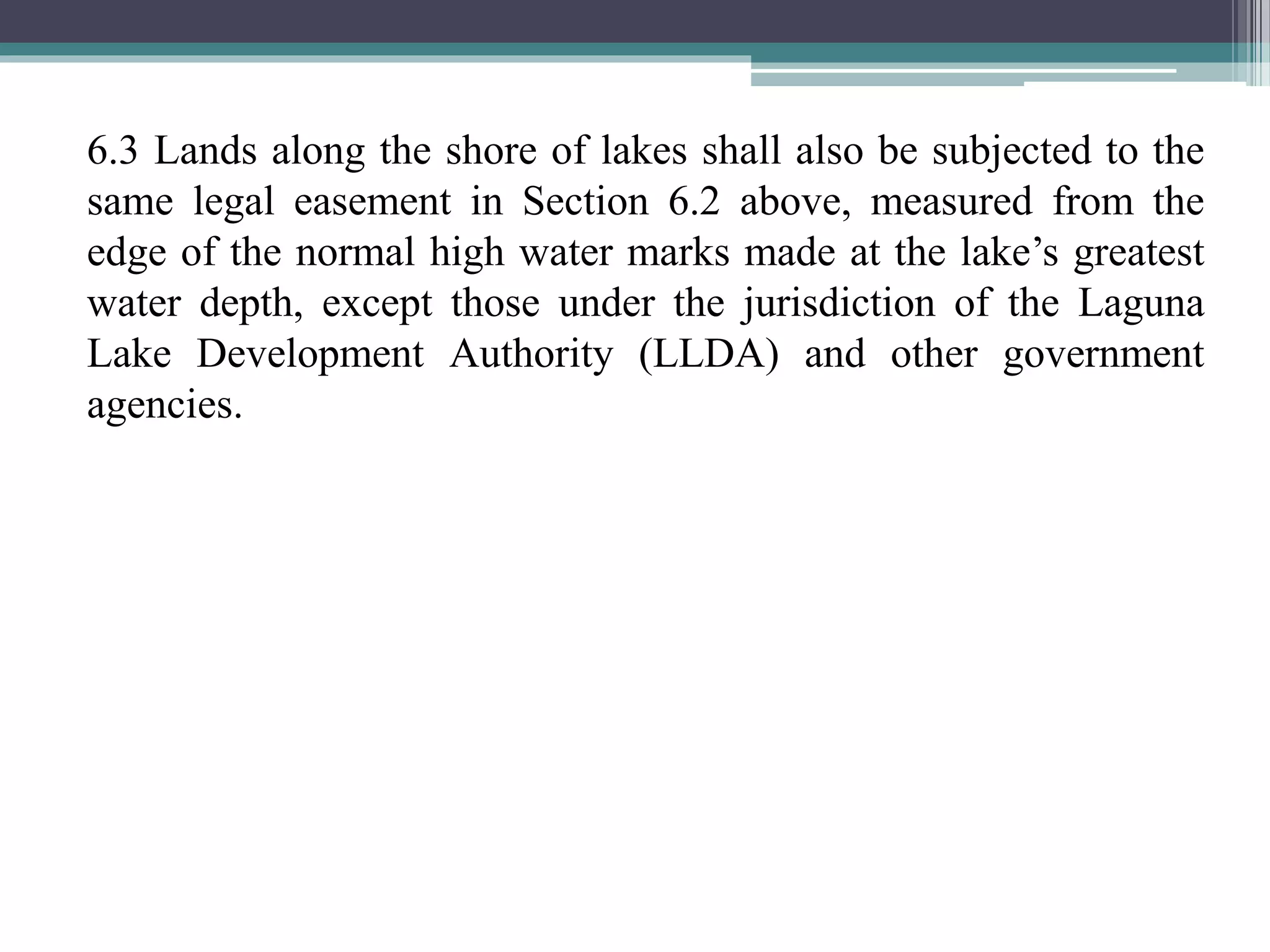 PD 1067 Philippine Water Code of the Philippines DAO 202107 Easement.pptx