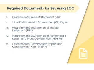 Iee Checklist Emb PD 1586 The Philippine Environmental Impact Statement System Siargao ...