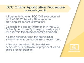 Iee Checklist Emb PD 1586 The Philippine Environmental Impact Statement System Siargao ...