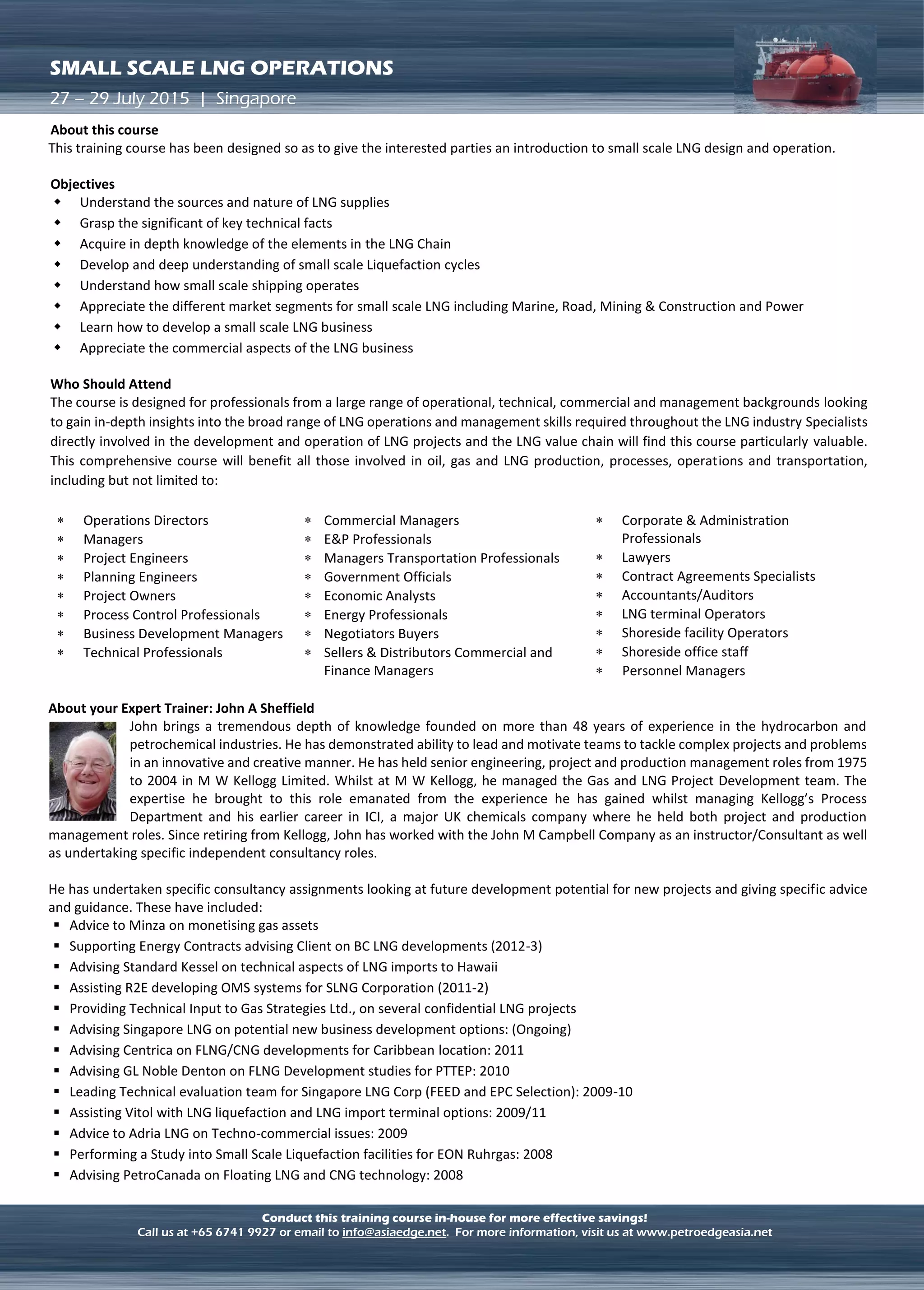 Small scale LNG operations | PDF