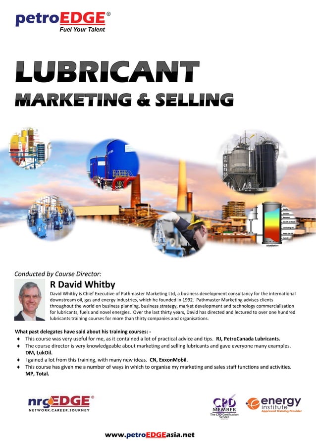 PD274 Lubricant Marketing & Selling PDF