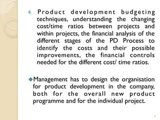 Comprehensive Management of Food Product Development Processes and ...