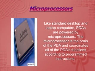 Pda Machine Incomputer Applications Pda | PPTX