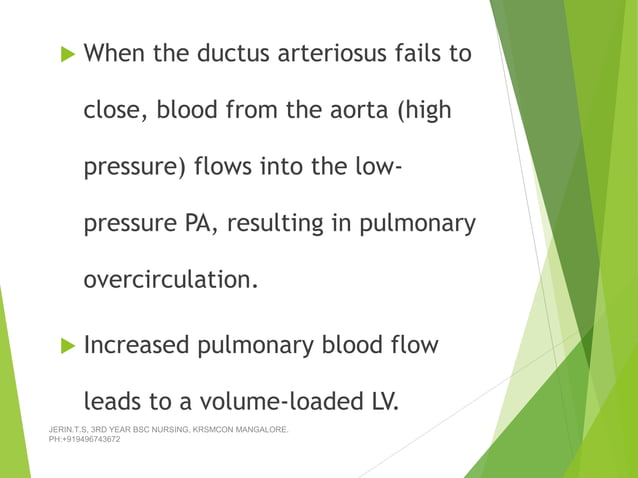 patent ductus arteriosis ppt | PPTX