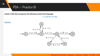 TOC 9 | Pushdown Automata